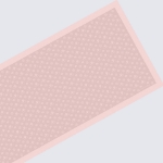 شال ابریشم توییل مونوگرام CHM5 رنگ صورتی