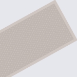 شال ابریشم توییل مونوگرام CHM5 رنگ خاکستری