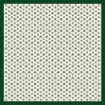 روسری نخی سایز 135 مونوگرام CHM5 رنگ سبز